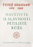 Slavnosti Slavnosti pětilisté růže 1969, plakát