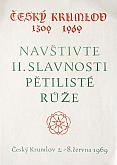 Slavnosti Slavnosti pětilisté růže 1969, plakát