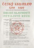 Slavnosti Slavnosti pětilisté růže 1969, plakát
