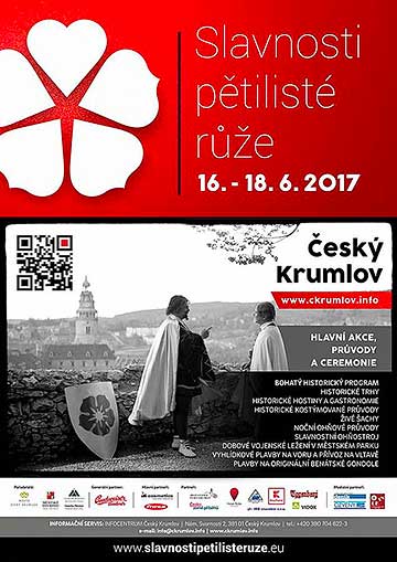 Slavnosti Slavnosti pětilisté růže 2017, plakát