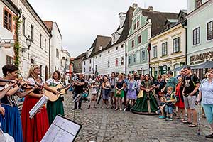 Slavnosti pětilisté růže ®, Český Krumlov, pátek 21. 6. 2019