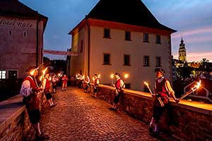 Slavnosti pětilisté růže ®, Český Krumlov, pátek 21. 6. 2019