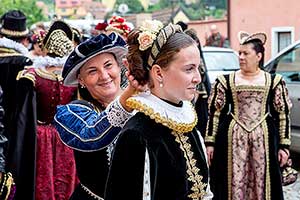 Slavnosti pětilisté růže ®, Český Krumlov, sobota 22. 6. 2019, foto: Lubor Mrázek