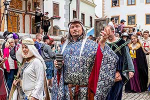 Slavnosti pětilisté růže ®, Český Krumlov, sobota 22. 6. 2019, foto: Lubor Mrázek