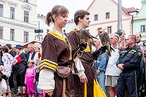 Slavnosti pětilisté růže ®, Český Krumlov, sobota 22. 6. 2019, foto: Lubor Mrázek