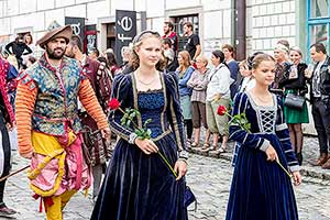 Slavnosti pětilisté růže ®, Český Krumlov, sobota 22. 6. 2019, foto: Lubor Mrázek