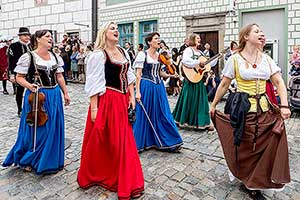 Slavnosti pětilisté růže ®, Český Krumlov, sobota 22. 6. 2019, foto: Lubor Mrázek