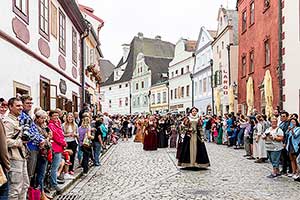 Slavnosti pětilisté růže ®, Český Krumlov, sobota 22. 6. 2019, foto: Lubor Mrázek