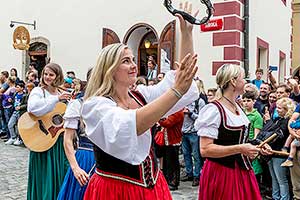 Slavnosti pětilisté růže ®, Český Krumlov, sobota 22. 6. 2019, foto: Lubor Mrázek