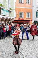 Slavnosti pětilisté růže ®, Český Krumlov, sobota 22. 6. 2019, foto: Lubor Mrázek