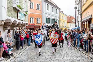 Slavnosti pětilisté růže ®, Český Krumlov, sobota 22. 6. 2019, foto: Lubor Mrázek