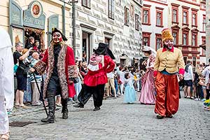 Slavnosti pětilisté růže ®, Český Krumlov, sobota 22. 6. 2019, foto: Lubor Mrázek