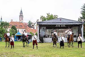 Slavnosti pětilisté růže ®, Český Krumlov, sobota 22. 6. 2019, foto: Lubor Mrázek