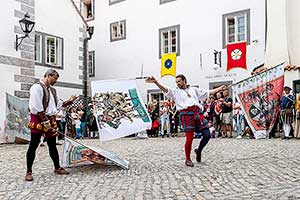 Slavnosti pětilisté růže ®, Český Krumlov, sobota 22. 6. 2019, foto: Lubor Mrázek