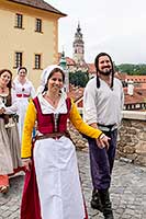 Slavnosti pětilisté růže ®, Český Krumlov, neděle 23. 6. 2019, foto: Lubor Mrázek