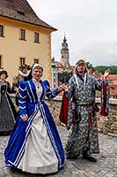 Slavnosti pětilisté růže ®, Český Krumlov, neděle 23. 6. 2019, foto: Lubor Mrázek