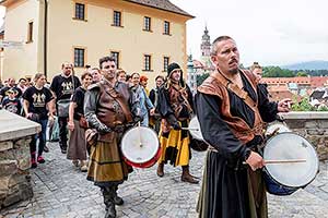 Slavnosti pětilisté růže ®, Český Krumlov, neděle 23. 6. 2019, foto: Lubor Mrázek