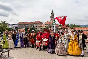 Slavnosti pětilisté růže ®, Český Krumlov, neděle 23. 6. 2019, foto: Lubor Mrázek