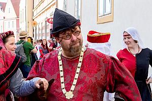 Slavnosti pětilisté růže ®, Český Krumlov, pátek 17. 6. 2022, foto: Lubor Mrázek