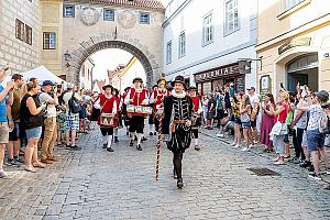 Slavnosti pětilisté růže ®, Český Krumlov, pátek 17. 6. 2022, foto: Lubor Mrázek