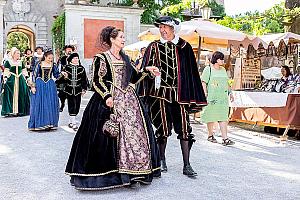 Slavnosti pětilisté růže ®, Český Krumlov, pátek 17. 6. 2022, foto: Lubor Mrázek