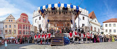 Slavnosti pětilisté růže ®, Český Krumlov, pátek 17. 6. 2022, foto: Lubor Mrázek