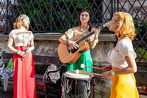 Slavnosti pětilisté růže ®, Český Krumlov, pátek 17. 6. 2022, foto: Lubor Mrázek