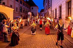 Slavnosti pětilisté růže ®, Český Krumlov, pátek 17. 6. 2022, foto: Lubor Mrázek
