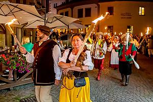 Slavnosti pětilisté růže ®, Český Krumlov, pátek 17. 6. 2022, foto: Lubor Mrázek