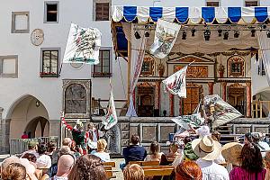 Slavnosti pětilisté růže ®, Český Krumlov, sobota 18. 6. 2022, foto: Lubor Mrázek