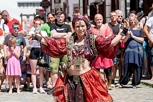 Slavnosti pětilisté růže ®, Český Krumlov, sobota 18. 6. 2022, foto: Lubor Mrázek