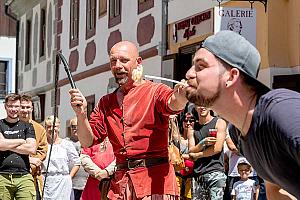 Slavnosti pětilisté růže ®, Český Krumlov, sobota 18. 6. 2022, foto: Lubor Mrázek