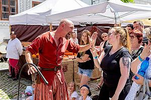 Slavnosti pětilisté růže ®, Český Krumlov, sobota 18. 6. 2022, foto: Lubor Mrázek
