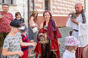 Slavnosti pětilisté růže ®, Český Krumlov, sobota 18. 6. 2022, foto: Lubor Mrázek