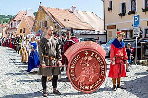 Slavnosti pětilisté růže ®, Český Krumlov, sobota 18. 6. 2022, foto: Lubor Mrázek