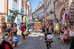 Slavnosti pětilisté růže ®, Český Krumlov, sobota 18. 6. 2022, foto: Lubor Mrázek