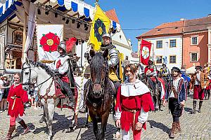 Slavnosti pětilisté růže ®, Český Krumlov, sobota 18. 6. 2022, foto: Lubor Mrázek