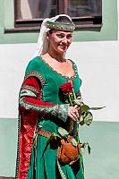 Slavnosti pětilisté růže ®, Český Krumlov, sobota 18. 6. 2022, foto: Lubor Mrázek
