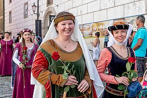 Slavnosti pětilisté růže ®, Český Krumlov, sobota 18. 6. 2022, foto: Lubor Mrázek