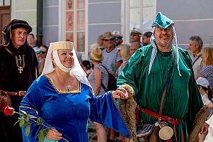 Slavnosti pětilisté růže ®, Český Krumlov, sobota 18. 6. 2022, foto: Lubor Mrázek