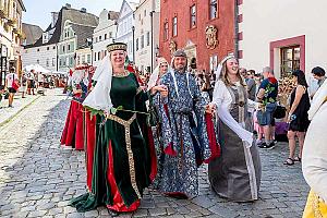 Slavnosti pětilisté růže ®, Český Krumlov, sobota 18. 6. 2022, foto: Lubor Mrázek