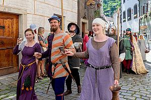 Slavnosti pětilisté růže ®, Český Krumlov, sobota 18. 6. 2022, foto: Lubor Mrázek