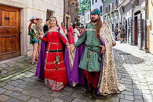 Slavnosti pětilisté růže ®, Český Krumlov, sobota 18. 6. 2022, foto: Lubor Mrázek