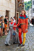 Slavnosti pětilisté růže ®, Český Krumlov, sobota 18. 6. 2022, foto: Lubor Mrázek