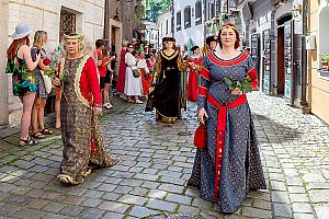 Slavnosti pětilisté růže ®, Český Krumlov, sobota 18. 6. 2022, foto: Lubor Mrázek