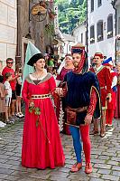 Slavnosti pětilisté růže ®, Český Krumlov, sobota 18. 6. 2022, foto: Lubor Mrázek