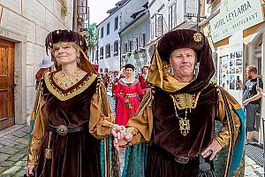 Slavnosti pětilisté růže ®, Český Krumlov, sobota 18. 6. 2022, foto: Lubor Mrázek