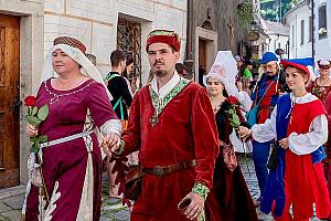 Slavnosti pětilisté růže ®, Český Krumlov, sobota 18. 6. 2022, foto: Lubor Mrázek