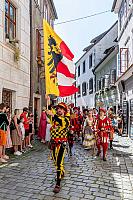 Slavnosti pětilisté růže ®, Český Krumlov, sobota 18. 6. 2022, foto: Lubor Mrázek