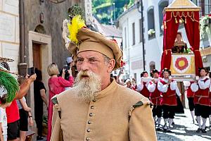 Slavnosti pětilisté růže ®, Český Krumlov, sobota 18. 6. 2022, foto: Lubor Mrázek